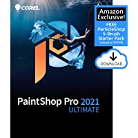 Corel PaintShop Pro 2021 Ultimate | Photo Editing & Graphic Design Software Plus Creative Collection | Amazon Exclusive…