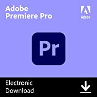 Adobe Premiere Pro | Video editing and production software | 12-month Subscription with auto-renewal, billed monthly, PC…
