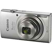 Canon PowerShot ELPH 180 Digital Camera w/ Image Stabilization and Smart AUTO Mode (Silver), 0.90in. x 3.70in. x 2.10in…