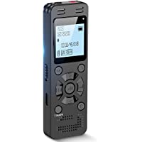 32GB Digital Voice Recorder for Lectures Meetings - EVIDA 2324 Hours Voice Activated Recording Device Audio Recorder…