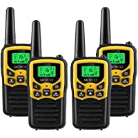 Walkie Talkies with 22 FRS Channels, MOICO Walkie Talkies for Adults with LED Flashlight VOX Scan LCD Display, Long…