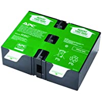 APC UPS Battery Replacement, APCRBC124, for APC UPS Models BX1500M, BR1500G, BR1300G, SMC1000-2U, SMC1000-2UC, BR1500GI…