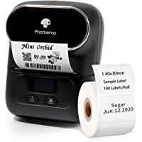Phomemo-M110 Label Maker - Portable Bluetooth Thermal Label Maker Printer for Clothing, Jewelry, Retail, Mailing…