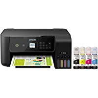 Epson EcoTank ET-2720 Wireless Color All-in-One Supertank Printer with Scanner and Copier - Black