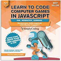 Coding for Kids: Learn to Code Javascript - Video Game Design Coding Software - Computer Programming for Kids, Ages 11…