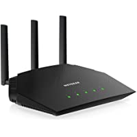 NETGEAR 4-Stream WiFi 6 Router (R6700AX) – AX1800 Wireless Speed (Up to 1.8 Gbps) | Coverage up to 1,500 sq. ft., 20…