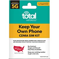 Total Wireless Keep Your Own Phone 3-in-1 Prepaid SIM Kit