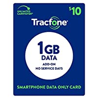 Tracfone $40 Unlimited Talk, Text, 8GB Data, Hotspot Capable - 30 Day Smartphone Plan