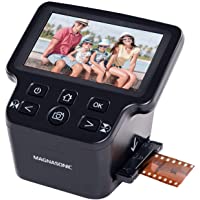 Magnasonic All-in-One 22MP Film Scanner with Large 5" Display & HDMI, Converts 35mm/126/110/Super 8 Film & 135/126/110…