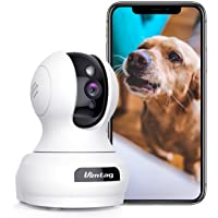 Pet Camera, Vimtag 1080P Indoor WiFi Camera with Two Way Talk, Moving& Bark Alert, Night Vision, Cloud Storage,Works…