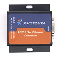 USR Ethernet Server Module USR-TCP232-302 Tiny Size Serial RS232 to Ethernet TCP IP Server Module Ethernet Converter…