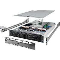High-End Virtualization Server 12-Core 128GB RAM 12TB RAID Dell PowerEdge R710 Bezel and Rails (Renewed)