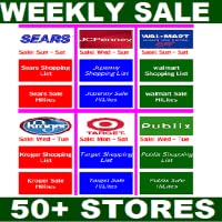 Weekly Sale Ads, Sale Hilites, Shopping List Of All Major Department Stores & Supermarkets ( Total Package, NO ADS. )