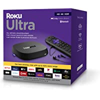 Roku Ultra 2020 | Streaming Media Player HD/4K/HDR, Bluetooth Streaming, and Roku Voice Remote with Headphone Jack and…