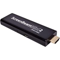 ScreenBeam Mini2 Wireless Display Adapter/Receiver with Miracast (SBWD60A01) – Mirror Phone/Tablet/Laptop to HDTV, No…