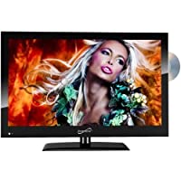 Supersonic SC-1912 19" LED HDMI AC/DC Widescreen HDTV with DVD Player + Wall Mount