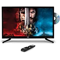 Pyle 23.6" 1080p LED TV, Multimedia Disc Player, Ultra HD TV, LED Hi Res Widescreen Monitor w/HDMI Cable RCA Input, LED…