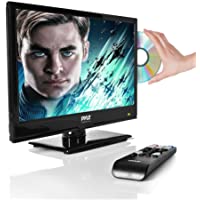 Pyle Upgraded Premium 15.6” 1080p LED TV | Multimedia Disc player, UHD TV, Audio Streaming, Stereo Speakers, Wall Mount…