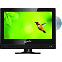 SuperSonic SC-1312 LED Widescreen HDTV & Monitor 13.3", Built-in DVD Player with HDMI, USB, SD & AC/DC Input: DVD/CD/CDR…