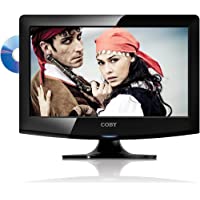 Coby 15-Inch 720p 60Hz LED TV with DVD Player LEDVD1596, Black