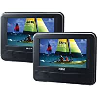 RCA DRC69705 7-Inch Dual Screen Mobile DVD System (Renewed)