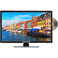 Sceptre E249BD-FMQR 24" 1080p LED TV with Build-in DVD Player, TV-DVD Combo, True Black