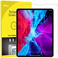 JETech Screen Protector for iPad Pro 12.9 Inch Edge to Edge Liquid Retina Display, Face ID Compatible, Tempered Glass…