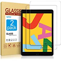 2 Pack Screen Protector Compatible with iPad 9th Generation / iPad 8th Generation 10.2 Inch, apiker Tempered Glass…