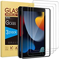 SPARIN (3 Pack) Screen Protector compatible with iPad 9th 8th 7th Generation, Tempered Glass compatible with iPad 10.2…