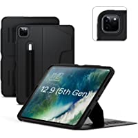 ZUGU Case for 2021 iPad Pro 12.9 inch Gen 5 - Slim Protective Case - Wireless Apple Pencil Charging - Magnetic Stand…