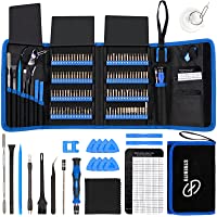 STREBITO Screwdriver Sets 142-Piece Electronics Precision Screwdriver with 120 Bits Magnetic Repair Tool Kit for iPhone…