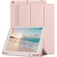 Mastten Case Compatible with iPad 9th/8th/7th Generation Case, iPad 10.2 Inch Case with Pencil Holder, TPU Smart Stand…