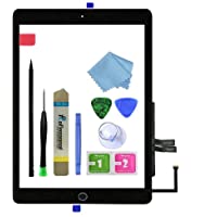Zentop for Black iPad 6 2018 6th Generation A1893 A1954 Touch Screen Digitizer Assembly Replacement with Home Button…