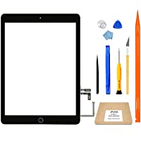 JPUNG for iPad 5 (5th Generation) Screen Replacement A1822 A1823 9.7" 2017, Only for 5th Gen Touch Digitizer, Home…