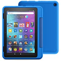 Fire HD 8 Kids Pro tablet, 8" HD, ages 6–12, 32 GB, Sky Blue