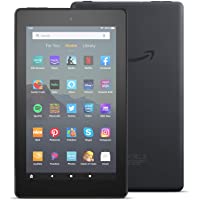 Fire 7 tablet, 7" display, 32 GB, latest model (2019 release), Black