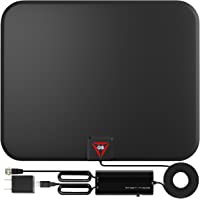 Gesobyte Amplified HD Digital TV Antenna Long 250+ Miles Range - Support 4K 1080p Fire tv Stick and All Older TV's…