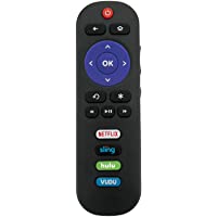 RC280 Replacement Remote Applicable for TCL Roku TV with Netflix Sling Hulu Vudu Key 55UP120 32S4610R 50FS3750 32FS3700…