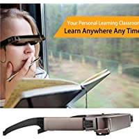 SSEDEW Vision 800 Smart Android WiFi Glasses Wide Screen Portable Video 3D Glasses Private Theater with Bluetooth Camera