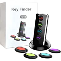 Key Finder, Bonke Wireless RF Item Locator, 1 Transmitter with 4 Receivers, Key RF Locator, Pet Tracker, Wallet Tracker…