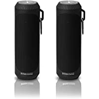 BOSS Audio Systems BOLTBLK Portable Bluetooth Speakers - Black, 1.5 Inch Speakers, 12 Hours of Play Time, Built-in…