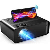 Mini Projector, Xinteprid WiFi Movie Projector 7500L with Synchronize Smartphone Screen, Portable Video Projector for…