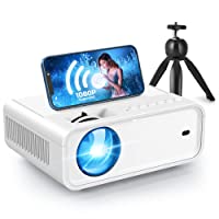 WiFi Mini Projector, ACROJOY 9000 Lumens Video Projector w/ Tripod, HD 1080P & 240" Display Supported, Portable Movie…