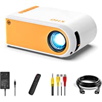 Mini Projector for Outdoor Movies, KHQ Full HD Video Projector Support 1080P for iPhone, Portable Projector for Home…