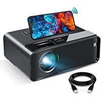 1080P HD Projector, WiFi Projector Bluetooth Projector, FANGOR 230" Portable Movie Projector with Tripod, Home Theater…