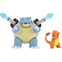 Pokemon Battle Figure 2 Pack Blastoise & Charmander - 4.5-inch Blastoise Figure, 2-inch Charmander Figure - Toys for…