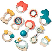Baby Toys 3-6 Months Infant Toys Teething Toys for Babies 0-6-12 Months 10PCS Baby Toys 6 to 12 Months 6 Month Old Baby…