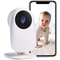 Nooie Baby Monitor with Camera and Audio 1080P Night Vision Motion and Sound Detection 2.4G WiFi Home Security Camera…