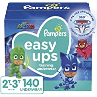 Pampers Easy Ups Training Pants Boys and Girls, 2T-3T (Size 4), 140 Count