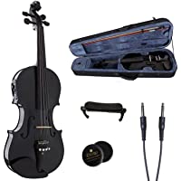 Eastar 1/2 Violin Set for Beginners, Half Size Fiddle with Hard Case, Rosin, Shoulder Rest, Bow, and Extra Strings…